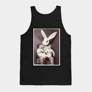 Evil Easter Bunny with twins Tank Top